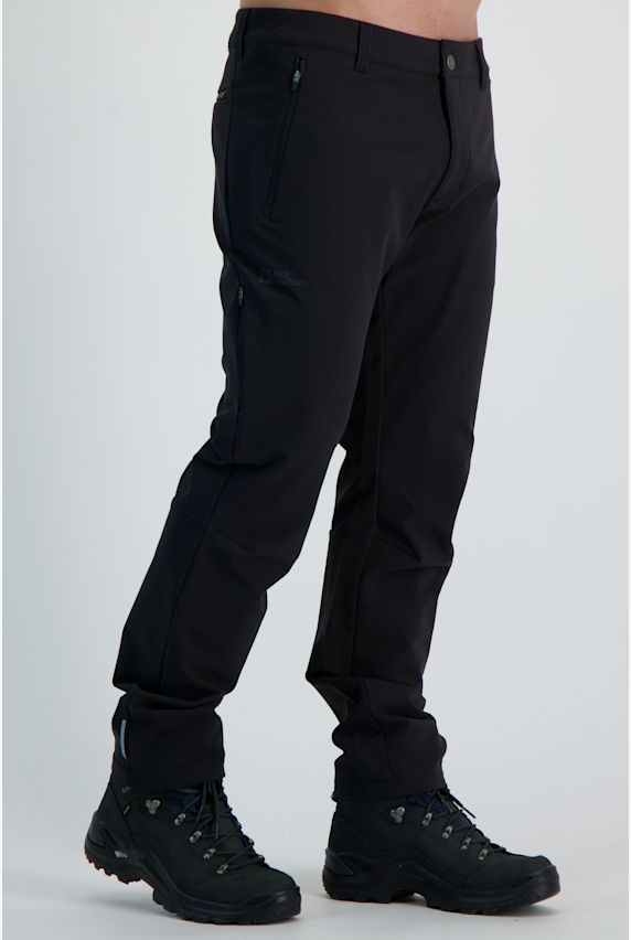 Jack Wolfskin Activate Thermic pantalon en softshell hommes Noir 15326 1