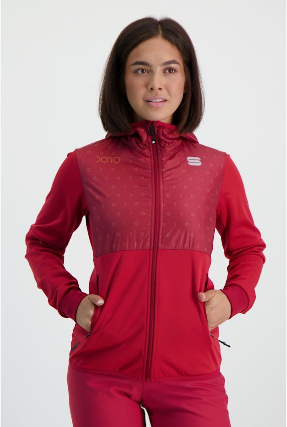 Sportful Doro veste de ski de fond femmes Rouge 15503 1