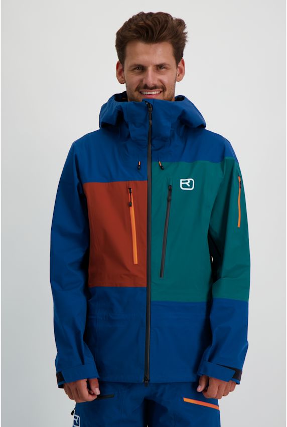Ortovox Deep Shell 3L Herren Skijacke Türkis 15911 1
