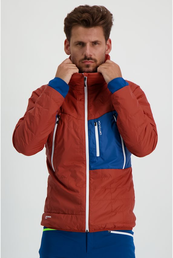 Ortovox Swisswool Piz Boè Herren Outdoorjacke Orange 15533 1