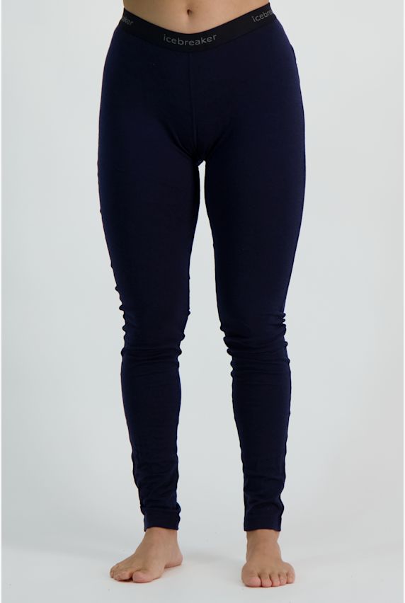 icebreaker Merino 200 Oasis leggings termici donna Blu 16342 1