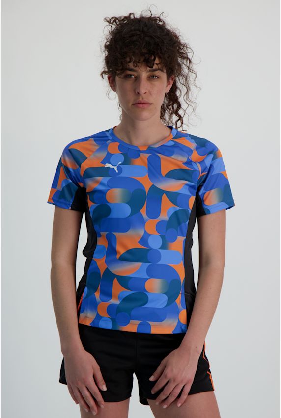 PUMA individualBLAZE t-shirt donna Arancia 17504 1