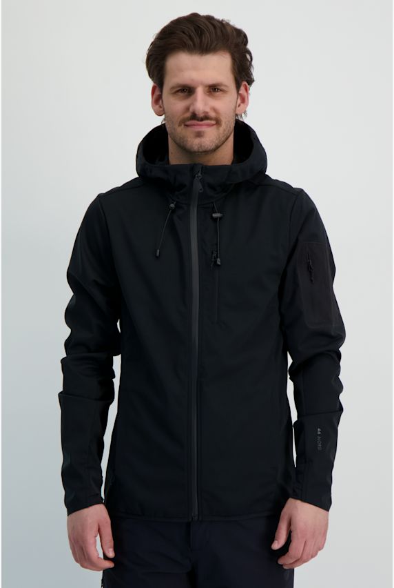 46 NORD Herren Softshelljacke Schwarz 17601 1