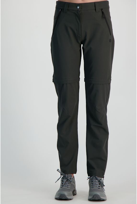 46 NORD T-Zip-Off pantaloni da trekking donna Grigio 18001 1