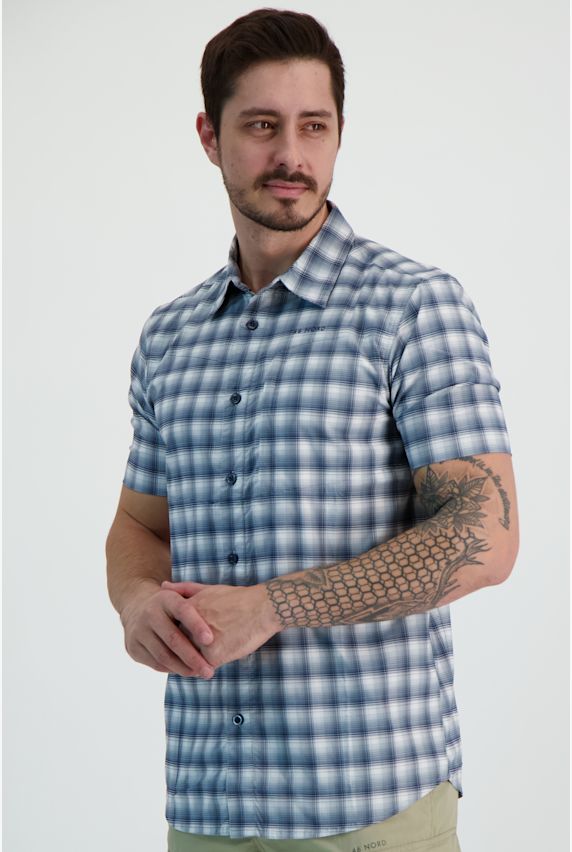 46 NORD chemise de randonnée hommes Bleu 18487 1