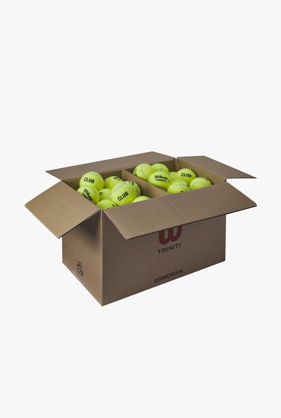 Wilson 72-Pack Triniti Pro Club Tennisball Gelb 19258 1