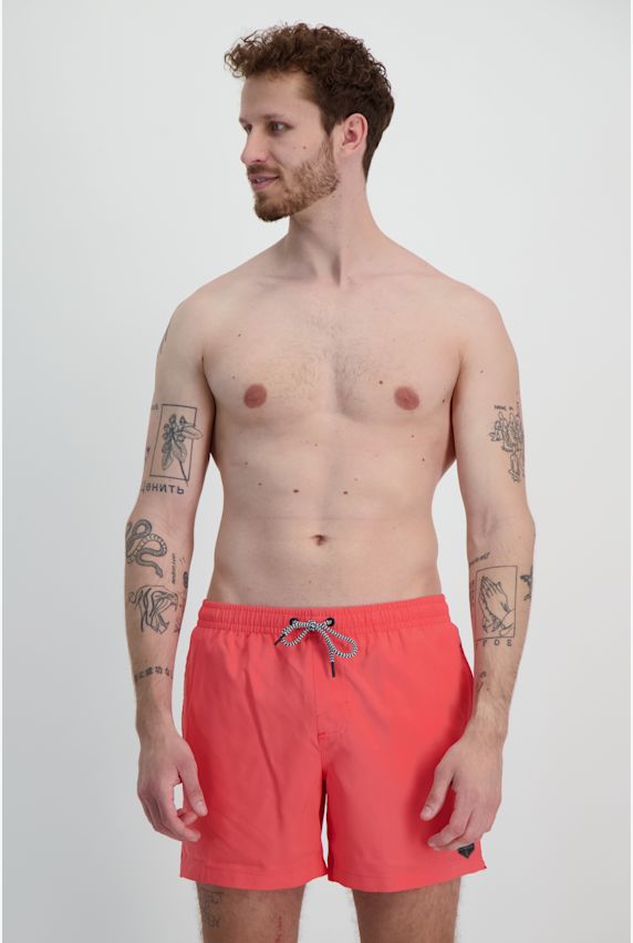 PROTEST DAVEY short de bain hommes Rouge 19567 1