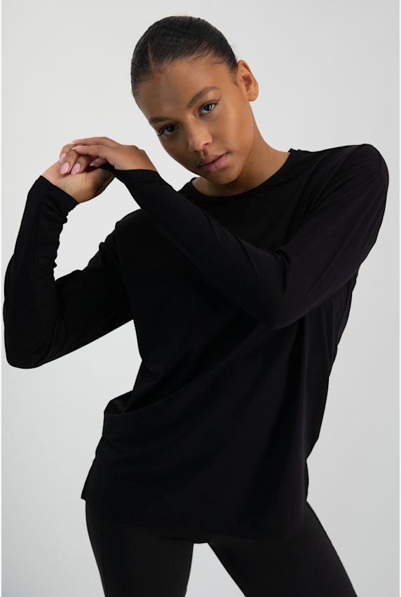 POWERZONE longsleeve femmes Noir 20127 1