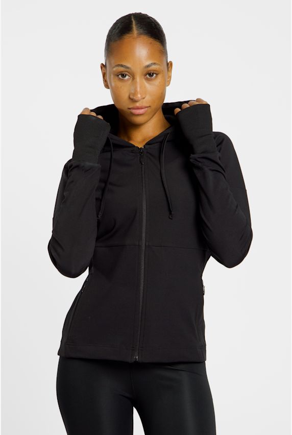POWERZONE giacca della tuta donna Nero 54865 1