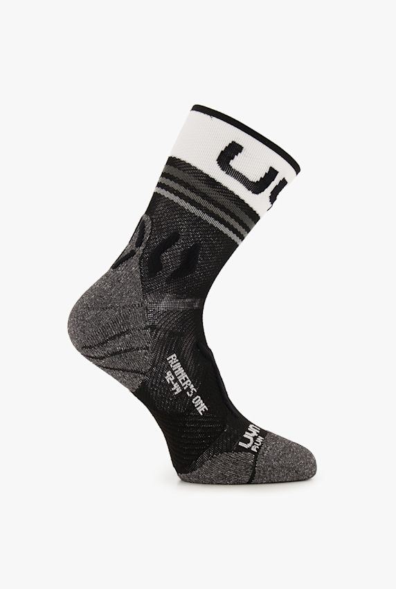 UYN One Short 35-47 Runningsocken Schwarz 20293 1