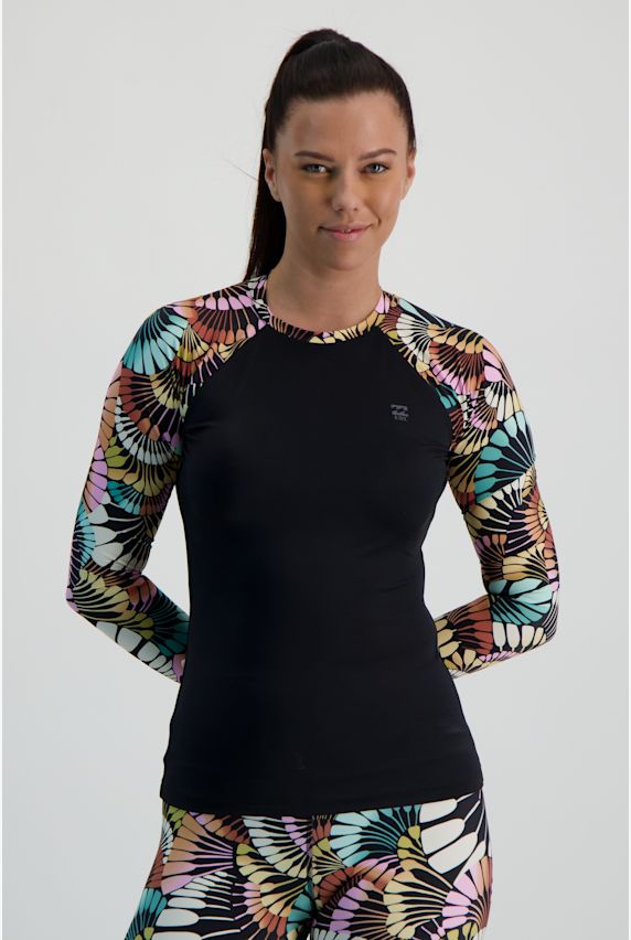 Billabong A/DIV LS 50+ Damen Lycra Shirt Schwarz 20348 1