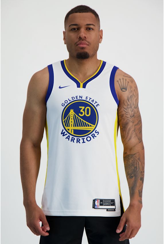 Nike Golden State Warriors Stephen Curry maglia da basket uomo Bianco 20970 1