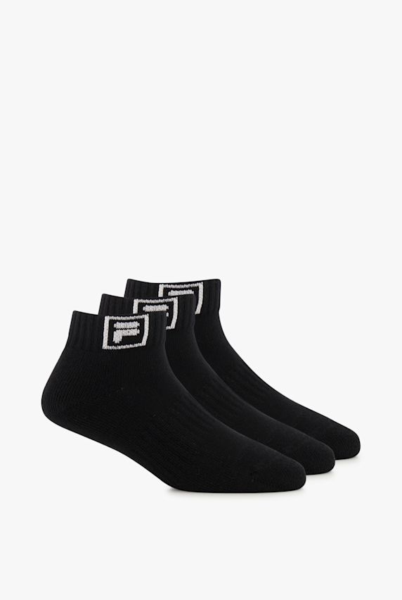 FILA 3-Pack Ankle 35-46 calze Nero 21755 1