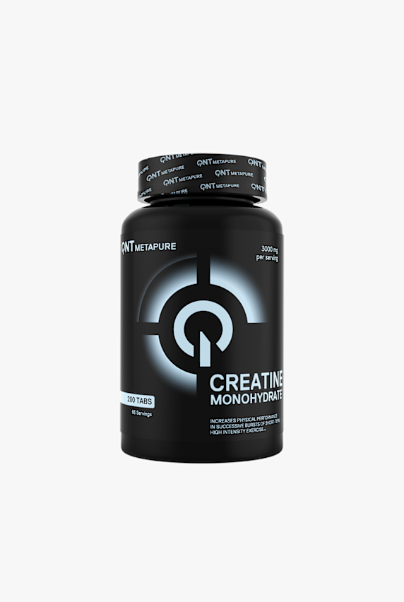 QNT Creatine Monohydrate 200 Tabs integratori alimentari Bianco 22185 1