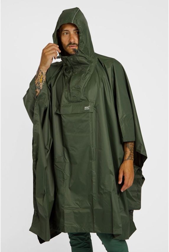 MAC IN A SAC poncho de pluie Vert 22551 1