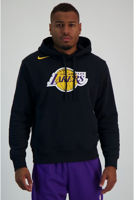 Nike Los Angeles Lakers hoodie hommes Noir 23030 1