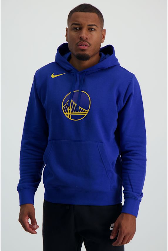 Nike Golden State Warriors hoodie hommes Bleu 23039 1