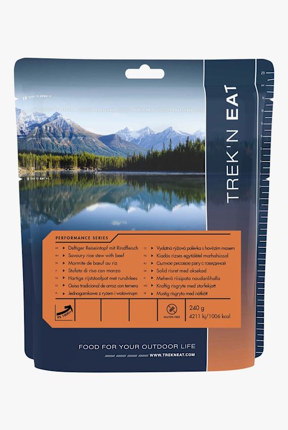 Trek'n Eat Deftiger Reiseintopf + Rind PS1000+ Outdoornahrung Blau 23983 1