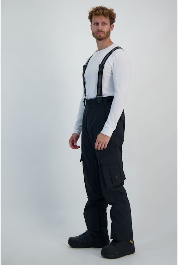 BEACH MOUNTAIN pantalon de snowboard hommes Noir 24020 1