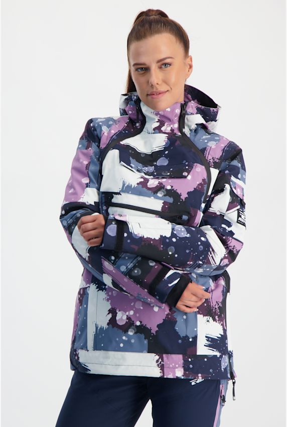 Rehall VIE-R giacca da sci/snowboard donna Viola 24078 1