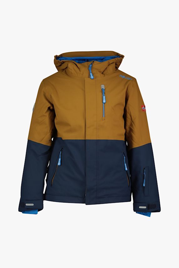 Trollkids Hallingdal veste de ski enfants Orange 24181 1