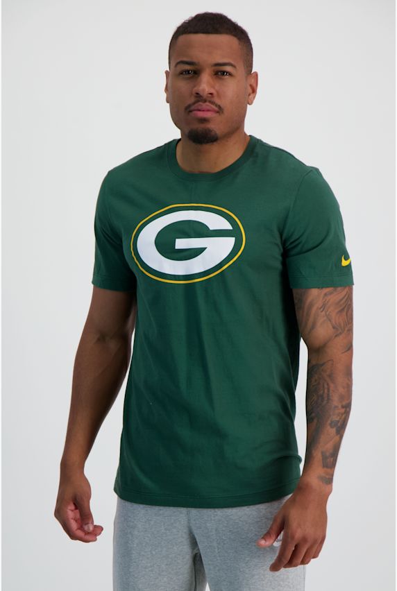 Nike Green Bay Packers Logo Essential t-shirt hommes Vert 26096 1