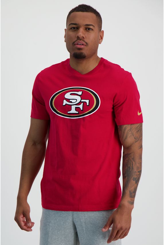 Nike San Francisco 49ers Logo Essential t-shirt hommes Rouge 24233 1