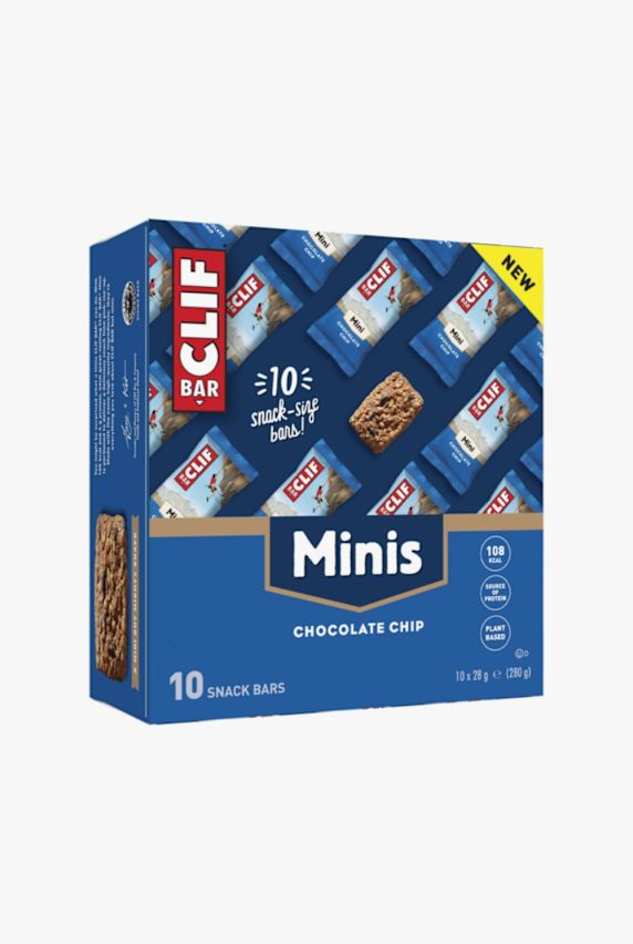 Clif Bar Mini Chocolate Chip 10 x 28 g barretta per lo sport Marrone 24357 1