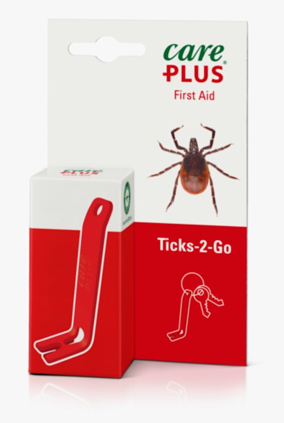Care Plus Ticks-2-Go pince à tiques Rouge 24452 1