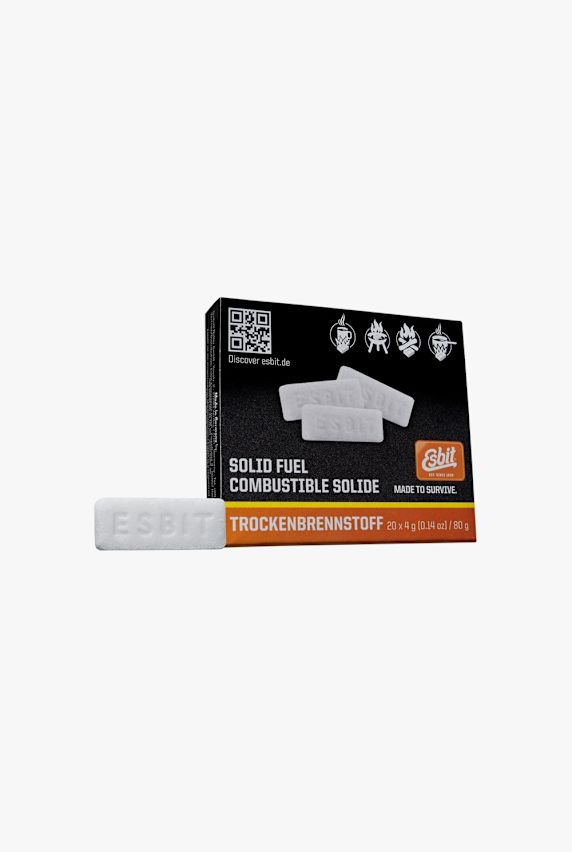 Esbit 20 x 4 g pastilles de combustible solide Blanc 24451 1