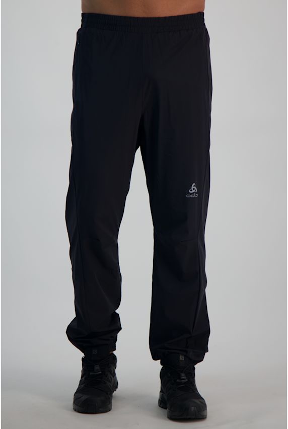 Odlo Windbreaker Light pantalon de ski de fond hommes Noir 24491 1