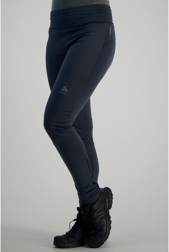 Odlo Langnes Warm Damen Langlaufhose Blau 24497 1