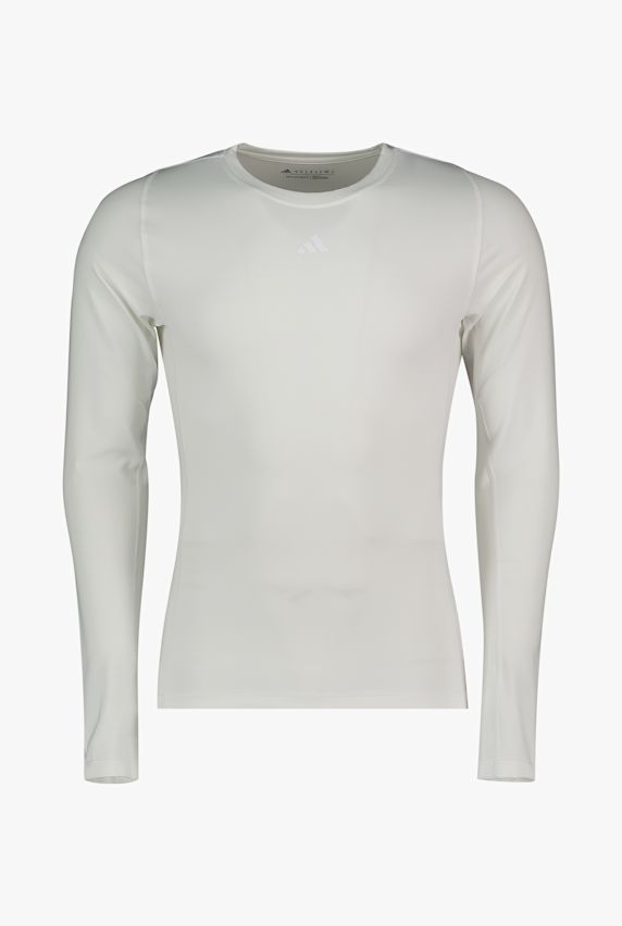 adidas Techfit Aeroready Herren Longsleeve Weiss 25012 1