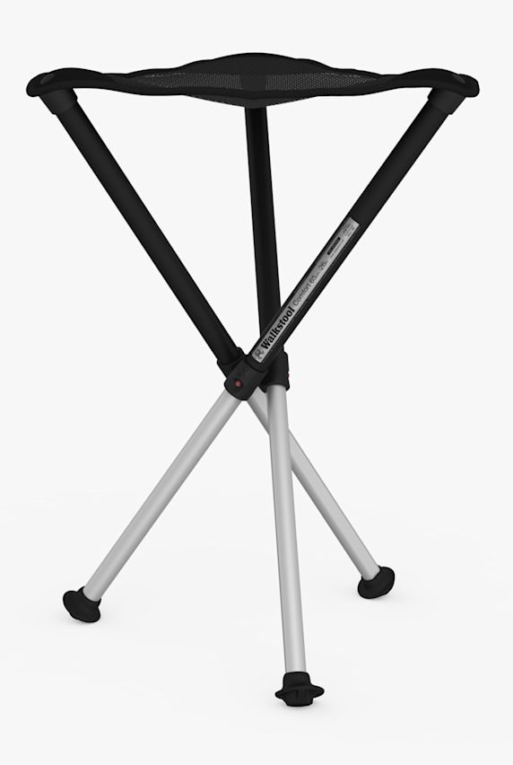 Walkstool Comfort 65 cm Campingstuhl Schwarz 25095 1