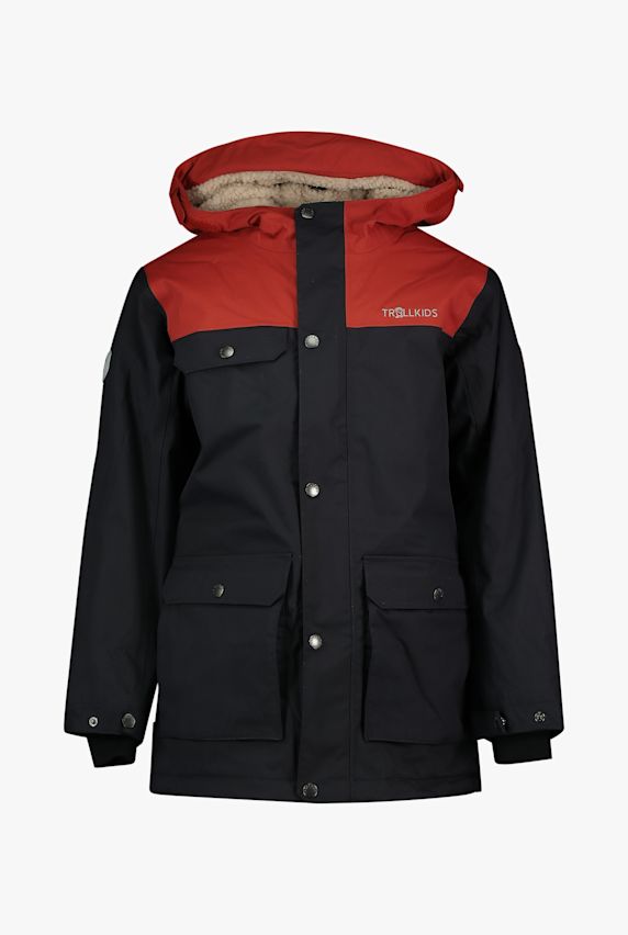 Trollkids Gudvangen Kinder Outdoorjacke Schwarz 25313 1
