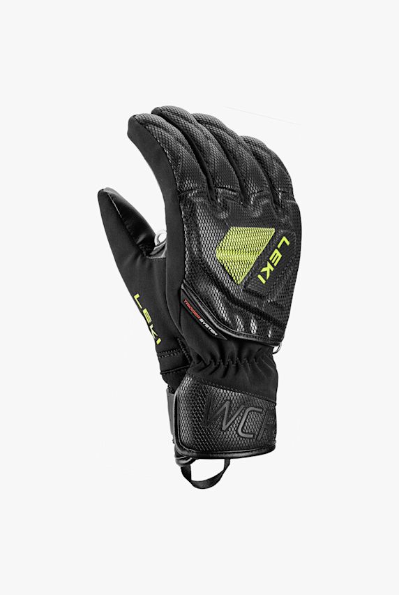 LEKI WCR C-Tech 3D gants de ski enfants Noir 25321 1