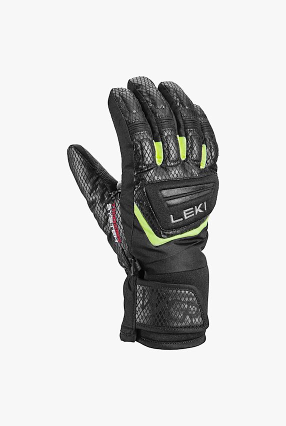 LEKI WCR Team 3D guanti da sci bambini Nero 25331 1
