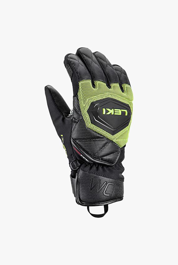 LEKI WCR Coach 3D gants de ski enfants Noir 56165 1