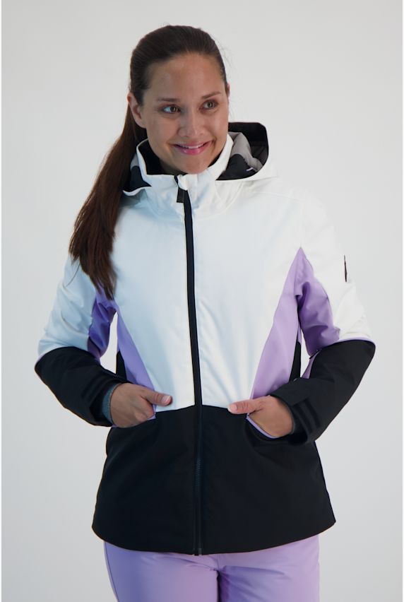 ziener Taimi giacca da sci donna Bianco 25663 1