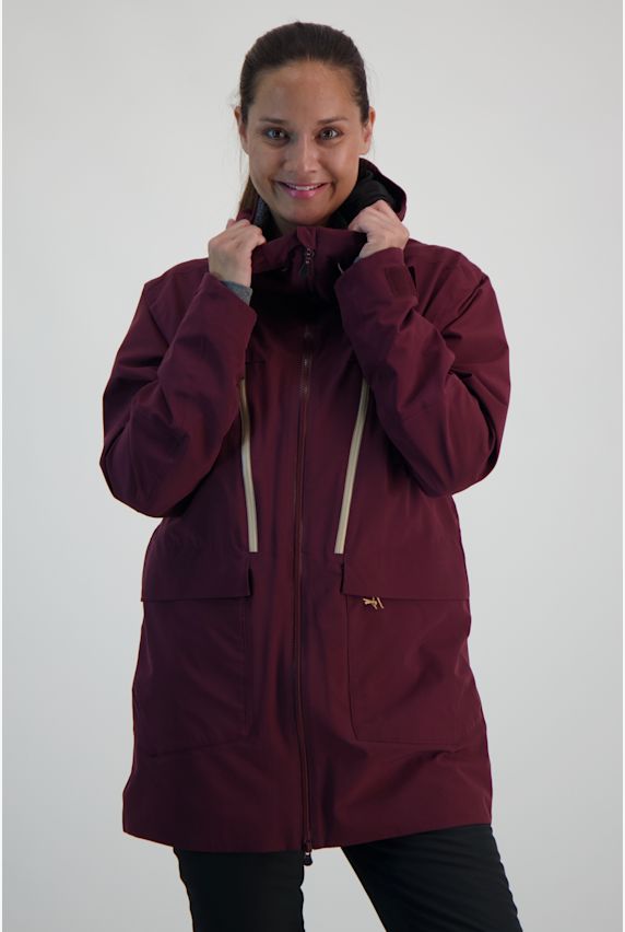 ziener Thala giacca da freeride donna Rosso 25654 1