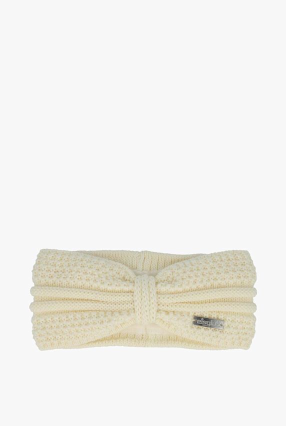 Eisglut Esmeraldal Merino Damen Stirnband Weiss 26791 1