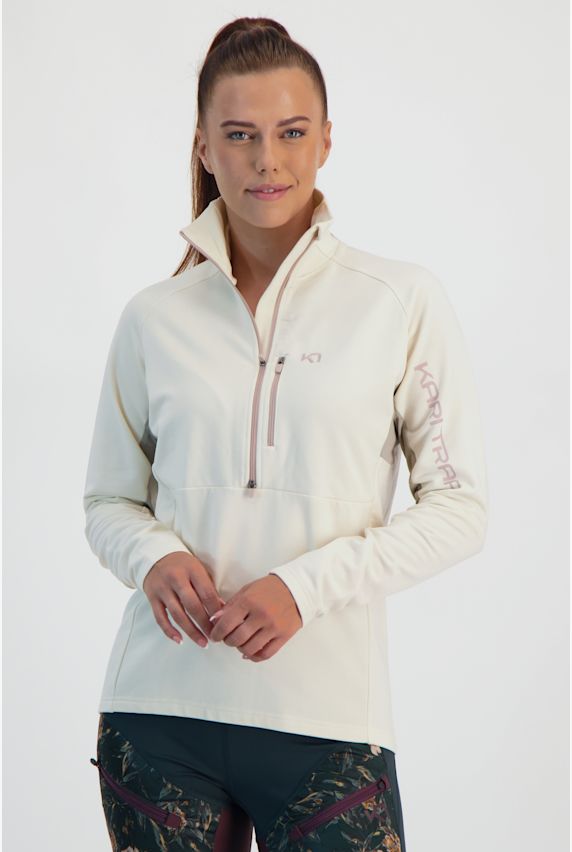 Kari Traa Emma longsleeve donna Bianco 25972 1