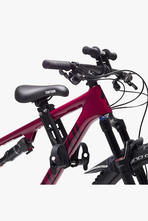 KIDS RIDE SHOTGUN Shotgun Combo seggiolino per bici Nero 26057 1