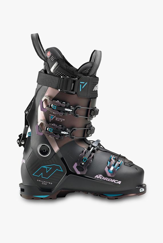 Nordica Unlimited 105 DYN chaussures de ski femmes Noir 26141 1