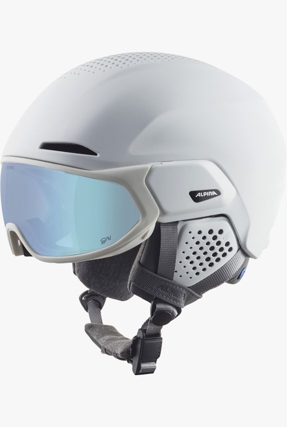 ALPINA Alto QV Skihelm Weiss 27208 1