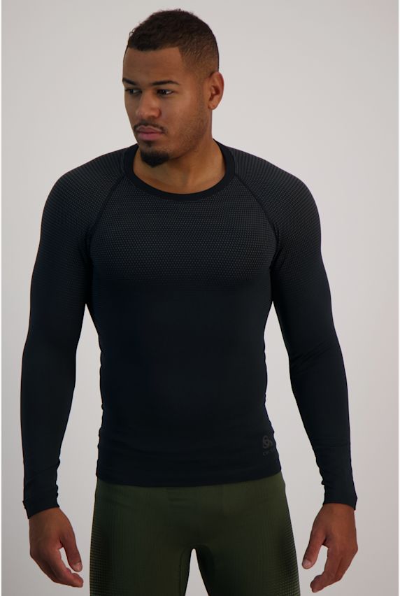 Odlo Performance Light ECO manche longue thermique hommes Noir 26349 1