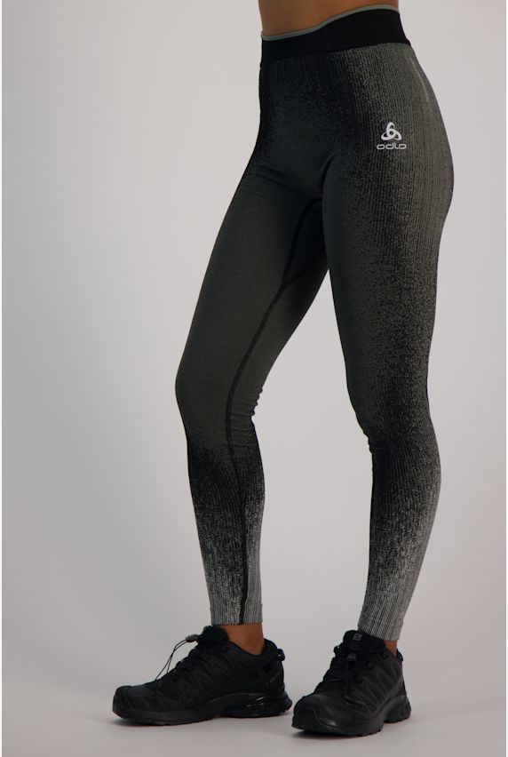 Odlo Performance Blackcomb Warm leggings termici donna Nero 26373 1