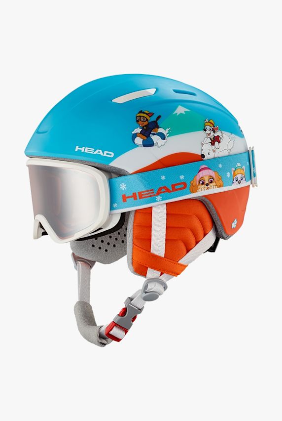 HEAD Mojo Paw Kinder Skihelm + Brille Blau 26621 1