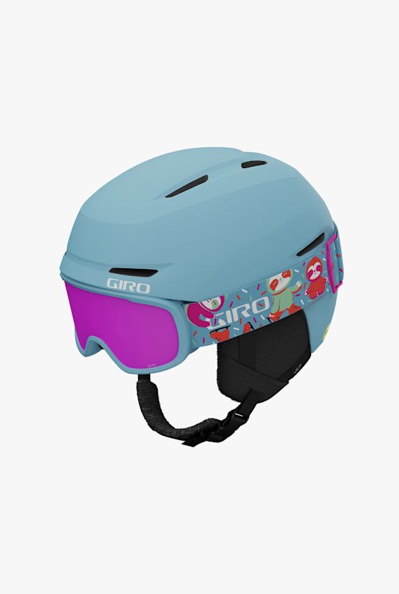 GIRO Spur Flash Combo Kinder Skihelm + Brille Blau 26688 1