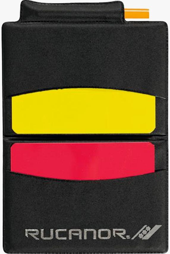 Hermet set de cartes d'arbitre Noir 26724 1